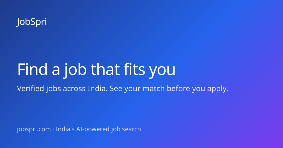 .NET Jobs in India: 22 Openings (October 2026) | JobSpri